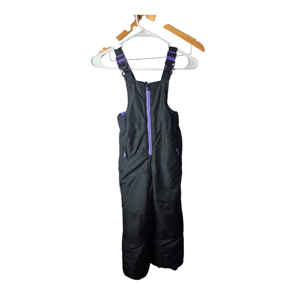 Champion Purple and Black Snow Bib Kids Size 6 GIRL